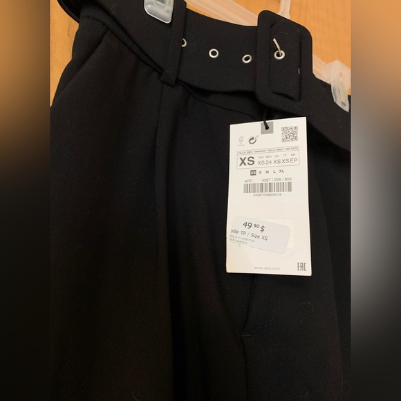 Zara belted dress pants - Picture 3 of 4
